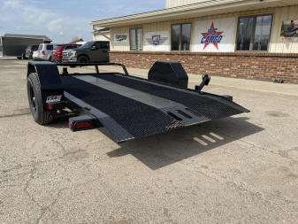New 2025 Load Trail 77"X12' 5K Scissor Hauler Tilt Trailer