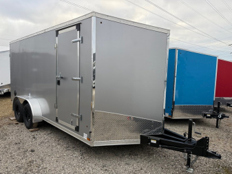 New 2025 US CARGO 7 X 16 Cargo Enclosed Trailer 6ft 6in interior with Ramp Door- UPGRADED OPTIONS