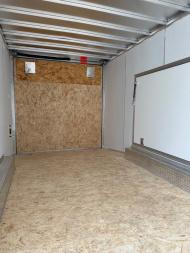 New 2025 Lightning 8.5 x 20 Enclosed All Aluminum Car Hauler with Ramp 7K GVW 7.5 Interior Height