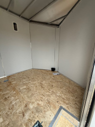 New 2025 Lightning 8.5 x 20 Enclosed All Aluminum Car Hauler with Ramp 7K GVW 7.5 Interior Height