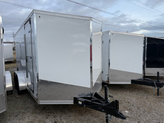 New 2025 US CARGO 7 X 14 Cargo Enclosed Trailer 6ft 6in interior with Ramp - UPGRADED OPTIONS