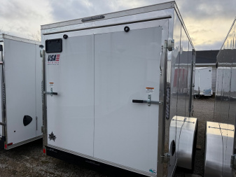 New 2025 US CARGO 7 X 14 Cargo Enclosed Trailer 6ft 6in interior with Ramp - UPGRADED OPTIONS