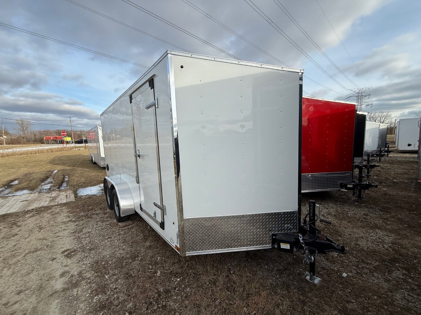 New 2025 US CARGO 7 X 14 US CARGO ENCLOSED WITH RAMP