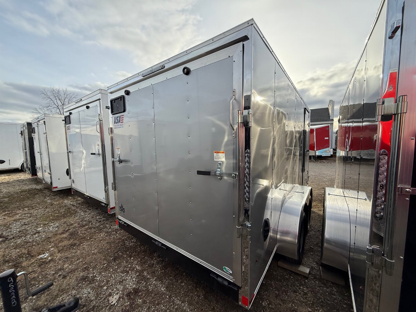 New 2025 US CARGO 7 X 14 US CARGO ENCLOSED WITH RAMP