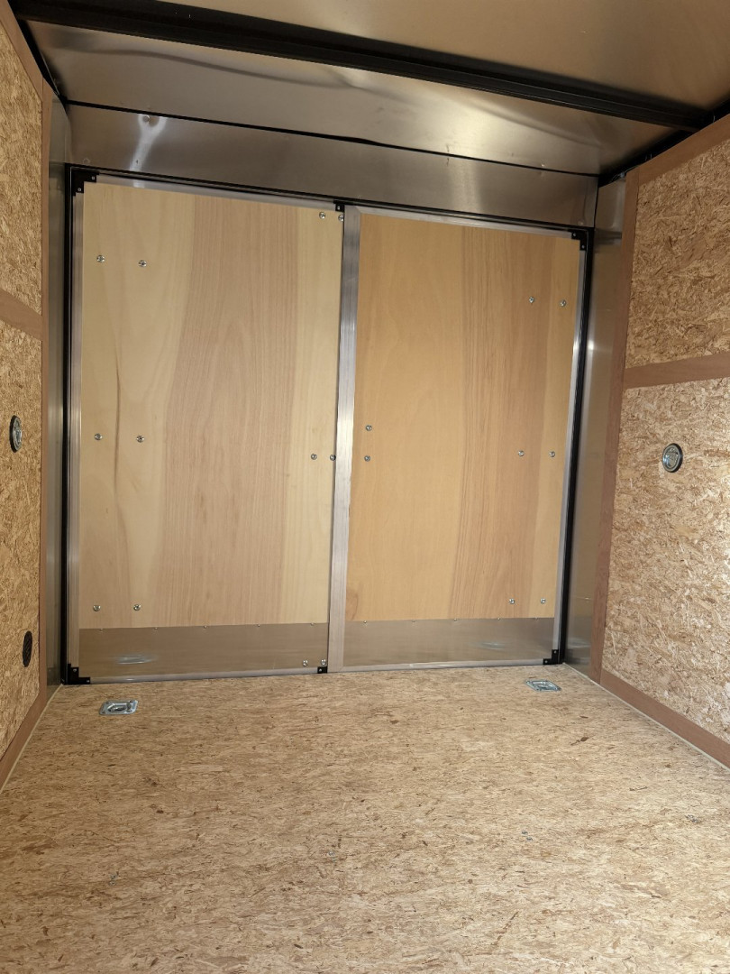 New 2025 7 X 12 US CARGO Enclosed Trailer 7ft interior w/Double Barn doors and Electric Brakes and UPGRADED OPTIONS