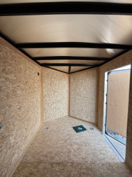 New 2025 7 X 12 US CARGO Enclosed Trailer 7ft interior w/ Ramp and Electric Brakes and UPGRADED OPTIONS