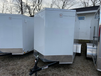 New 2025 6 x 12 Cross Trailers Cargo / Enclosed Trailer with Double Barn Door - 6ft interior