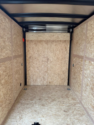 New 2025 US Cargo 6 x 12 Enclosed Trailer Ramp Door with 7FT INTERIOR - Screwless Exterior w/Upgraded Options
