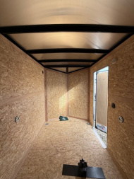 New 2025 US Cargo 6 x 12 Enclosed Trailer Ramp Door with 7FT INTERIOR - Screwless Exterior w/Upgraded Options