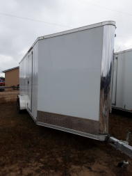 New 2023 RC Trailers 7X29 W/RAMP Snowmobile Trailer