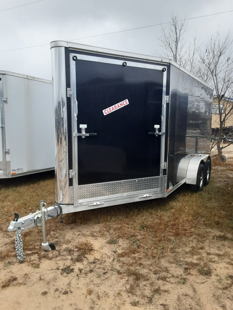 New 2023 7x19 RC Trailers Snowmobile Trailer