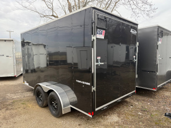 New 2024 FORMULA TRAILERS 7 x 14 Cargo / Enclosed Trailer with 7ft Interior with Ramp Door