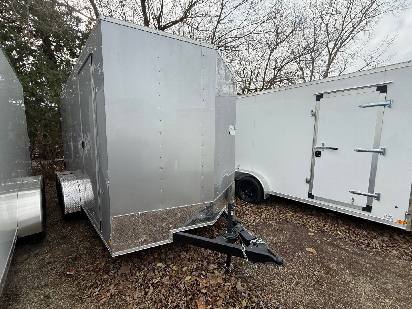 New 2024 FORMULA TRAILERS 7 x 14 Cargo / Enclosed Trailer with 7ft Interior with Ramp Door