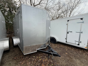New 2024 FORMULA TRAILERS 7 x 14 Cargo / Enclosed Trailer with 7ft Interior with Ramp Door