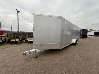 New 2025 LIGHTNING TRAILERS 7 x 29 4 Place Snowmobile Trailer with 7ft Interior height