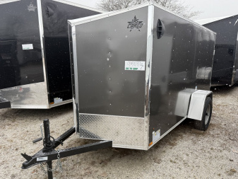 New 5 x 10 US Cargo Enclosed Trailer with ramp