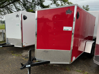 New 5 x 10 US Cargo Enclosed Trailer with ramp