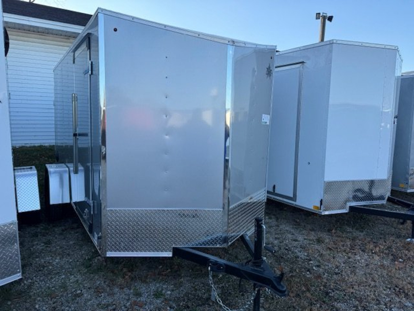 New 2025 6 x 12 US Cargo Enclosed Trailer with ramp -