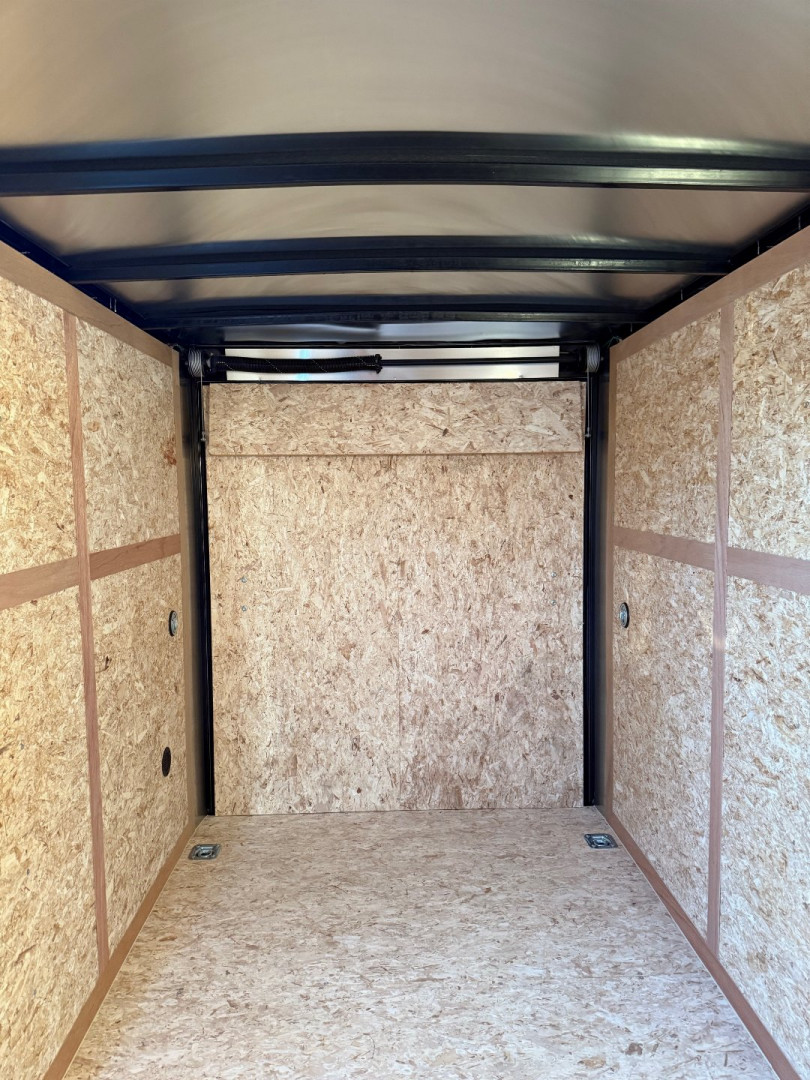 New 2025 US Cargo 6 x 12 Tandem Enclosed Trailer Ramp Door with 6FT 6IN INTERIOR - Screwless Exterior