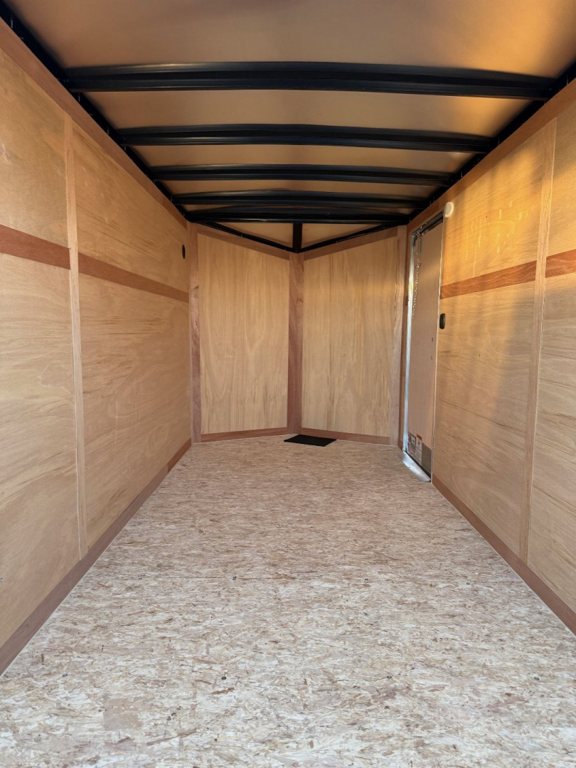 New 2025 US Cargo 6 x 12 Tandem Enclosed Trailer with 6FT INTERIOR - Double Barn Doors