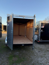 New 2025 US Cargo 6 x 12 Tandem Enclosed Trailer with 6FT INTERIOR - Double Barn Doors