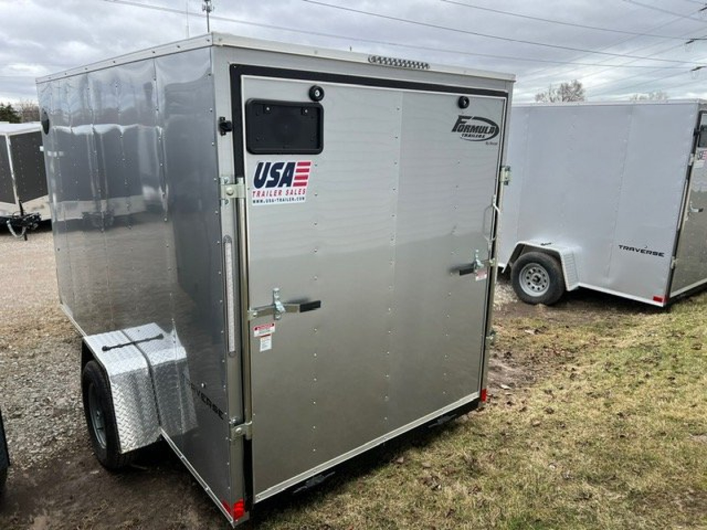 New 2024 FORMULA TRAILERS 6 x 12 Cargo / Enclosed Trailer with Ramp