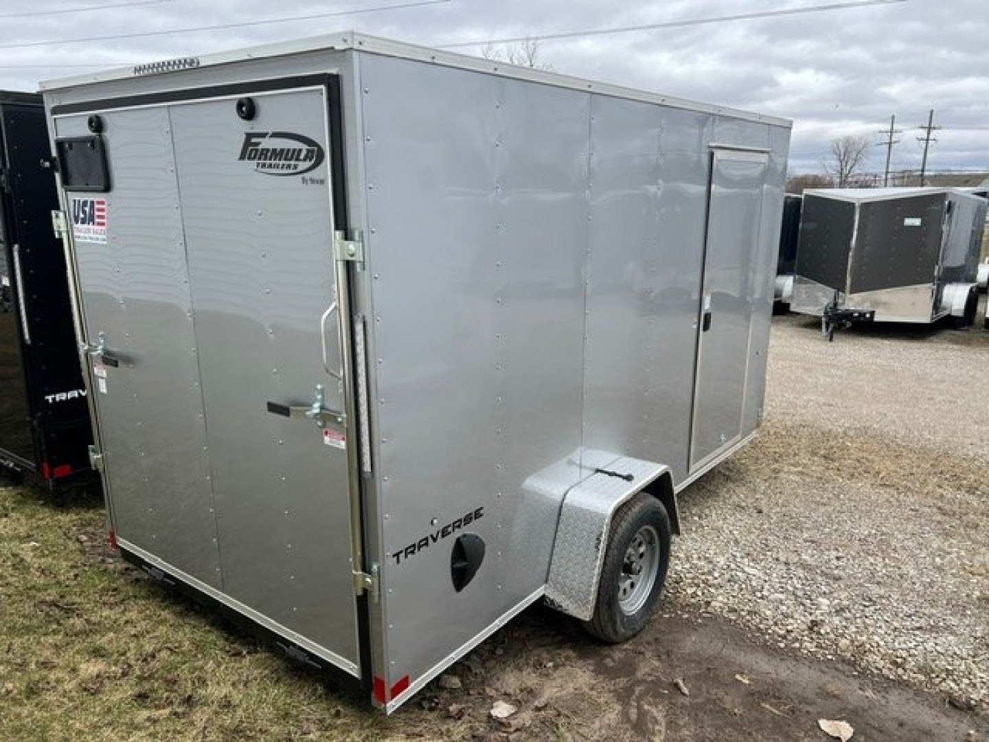 New 2024 FORMULA TRAILERS 6 x 12 Cargo / Enclosed Trailer with Ramp