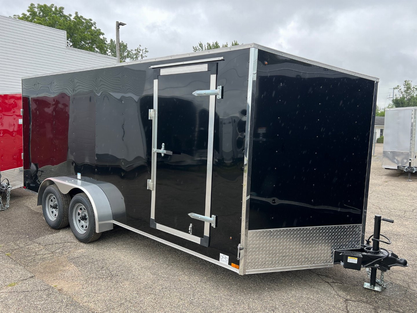 Trailer In Us New 2025 US CARGO 7 X 16 Cargo / Enclosed Trailer with Ramp for sale in ...