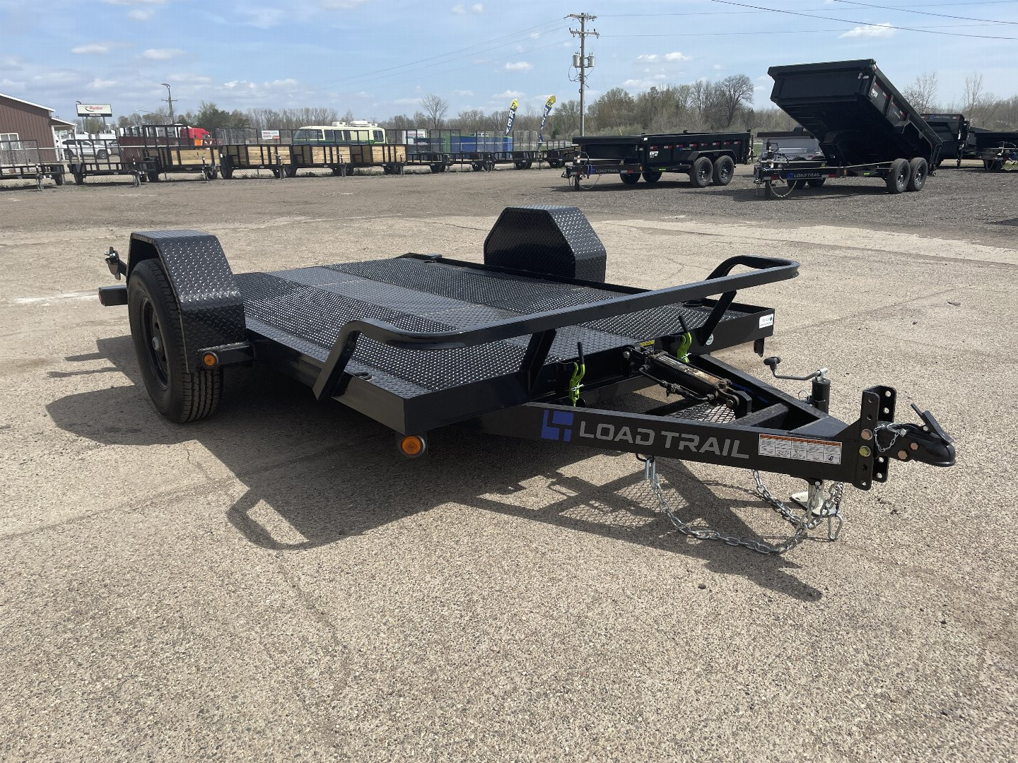 New 2025 Load Trail 77X12 7k Scissor Tilt Trailer