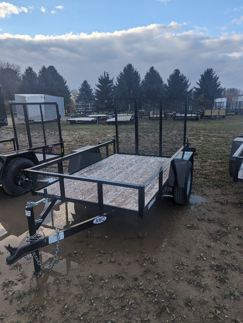 New 2025 AMO 5X8 3K Landscape Trailer