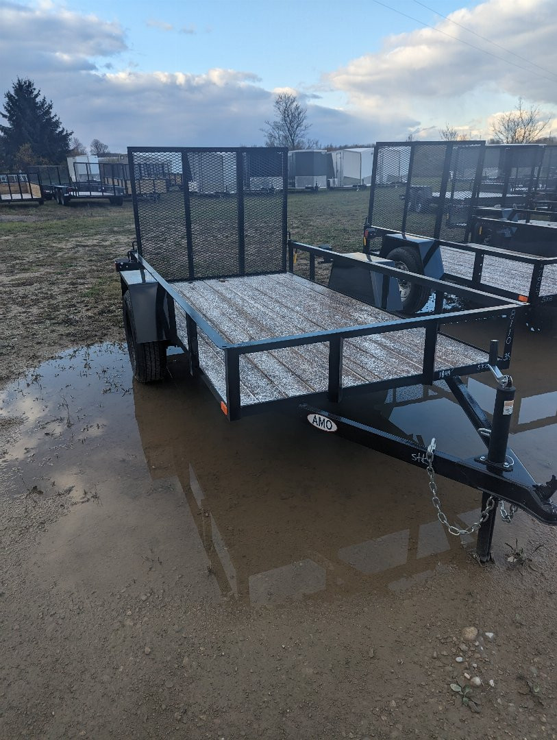 New 2025 AMO 5X8 3K Landscape Trailer