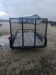 New 2025 AMO 5X8 3K Landscape Trailer