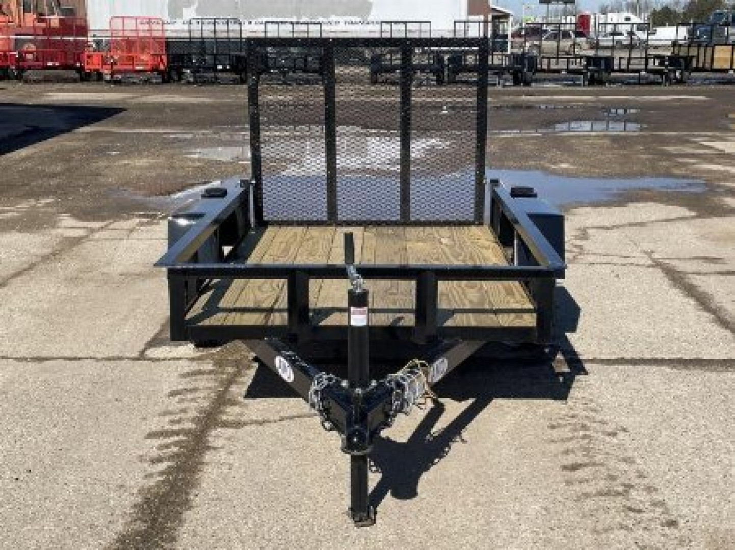 New 2024 AMO 4X6 2K LANDSCAPE Trailer