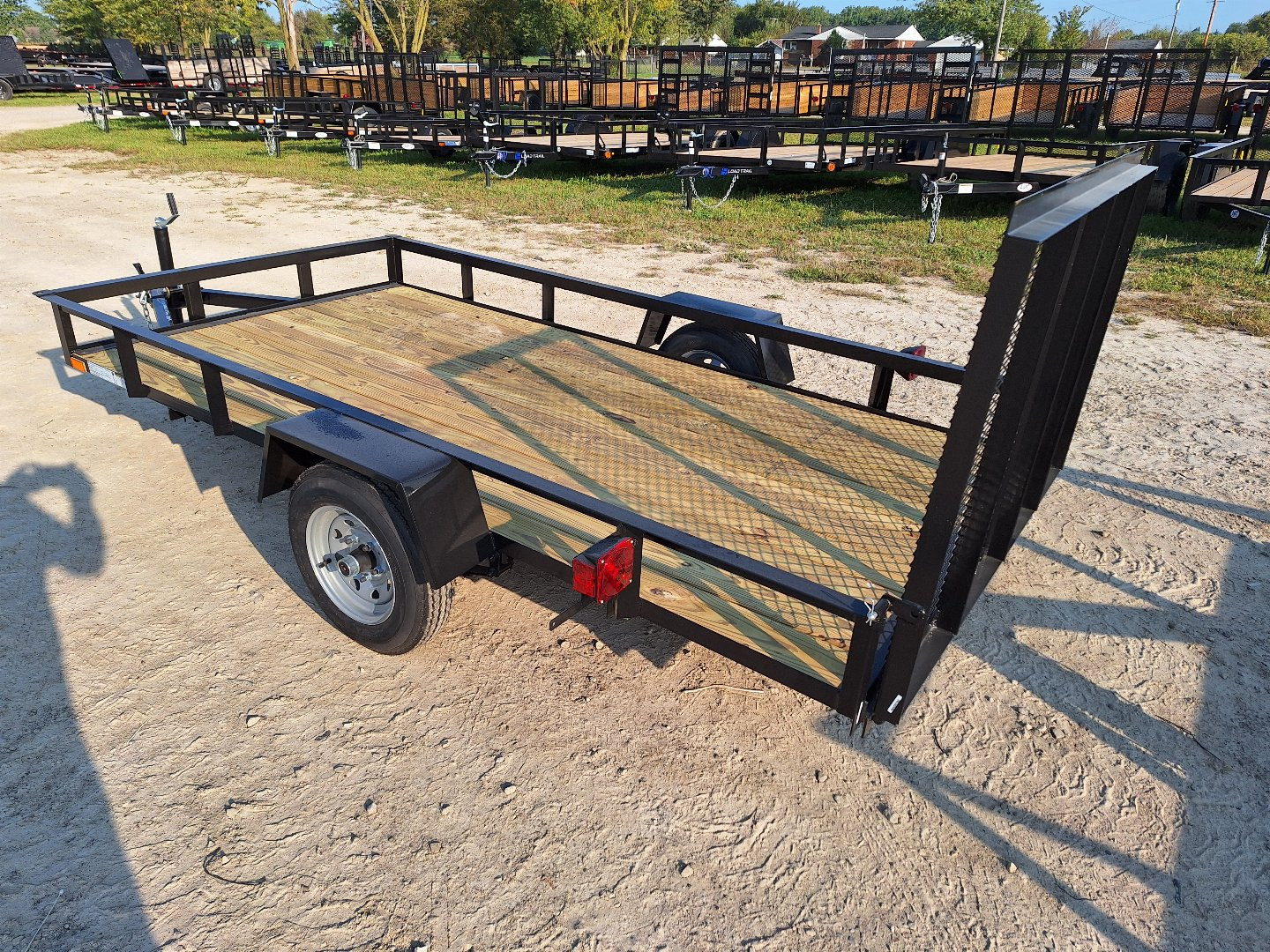New 2025 AMO 5x10 Light Duty Landscape Trailer