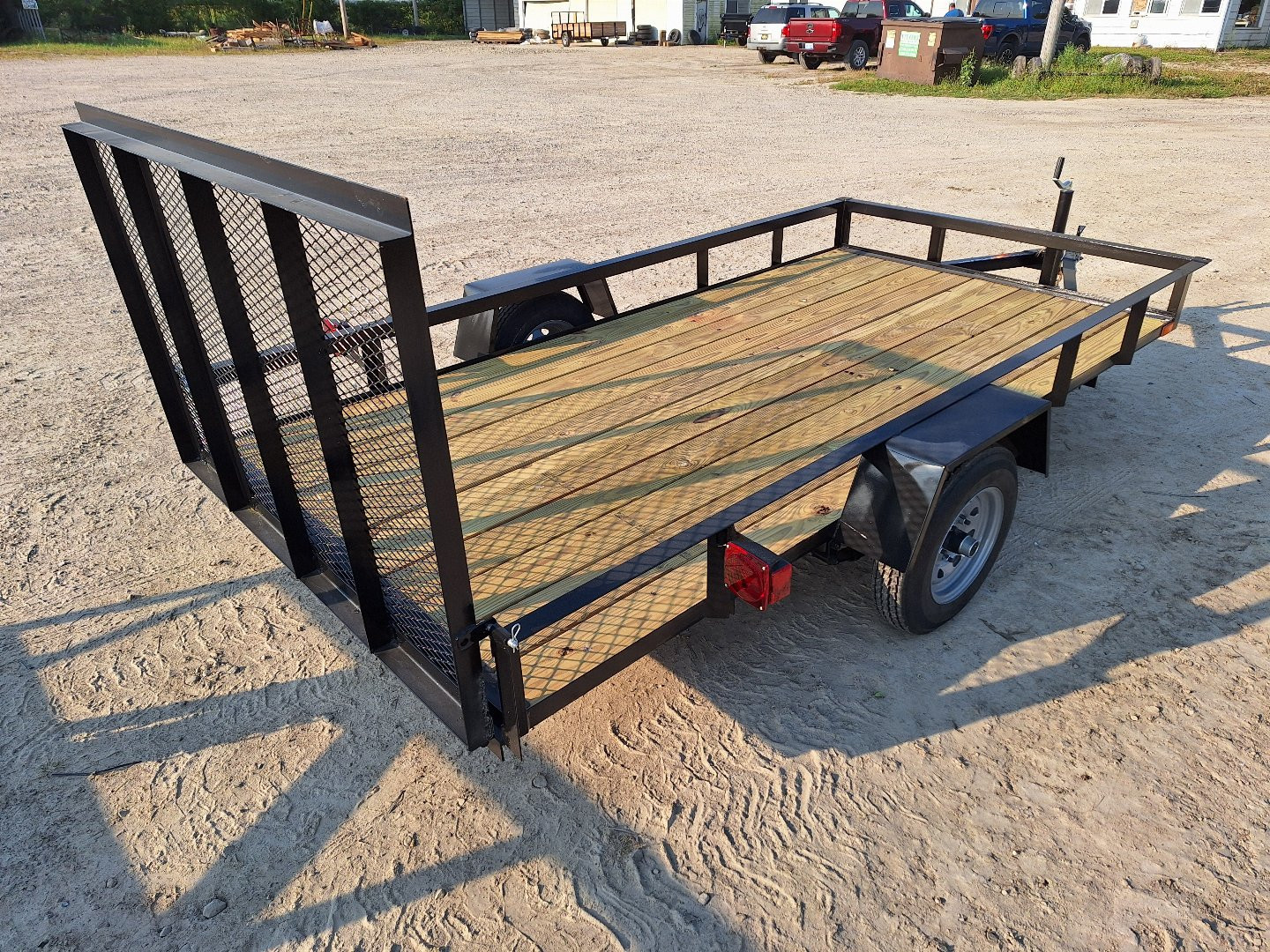 New 2025 AMO 5x10 Light Duty Landscape Trailer