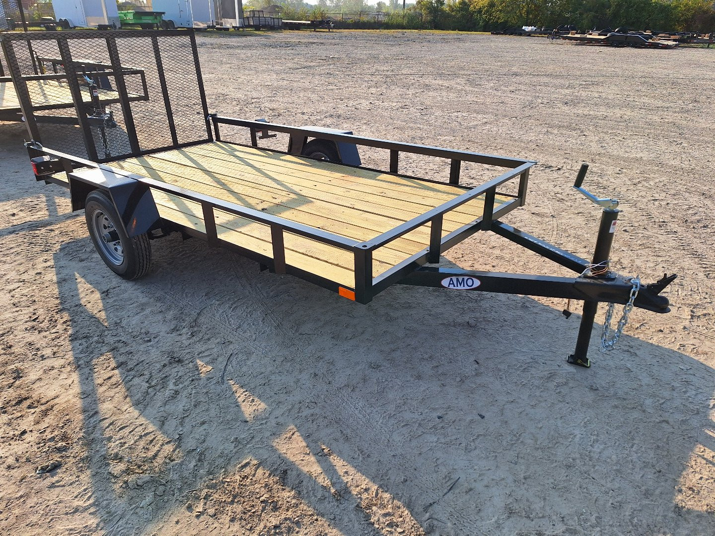 New 2025 AMO 5x10 Light Duty Landscape Trailer