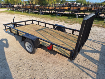 New 2025 AMO 5x10 Light Duty Landscape Trailer