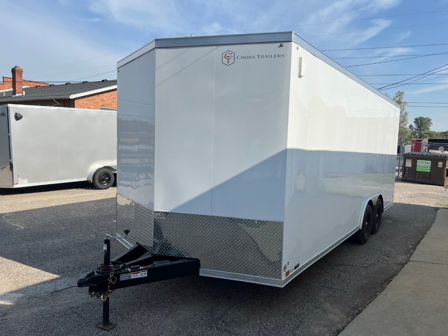 New 2025 Cross 8.5 x 20 Enclosed Car Hauler with Ramp 10K GVW with 7ft interior - SCREWLESS