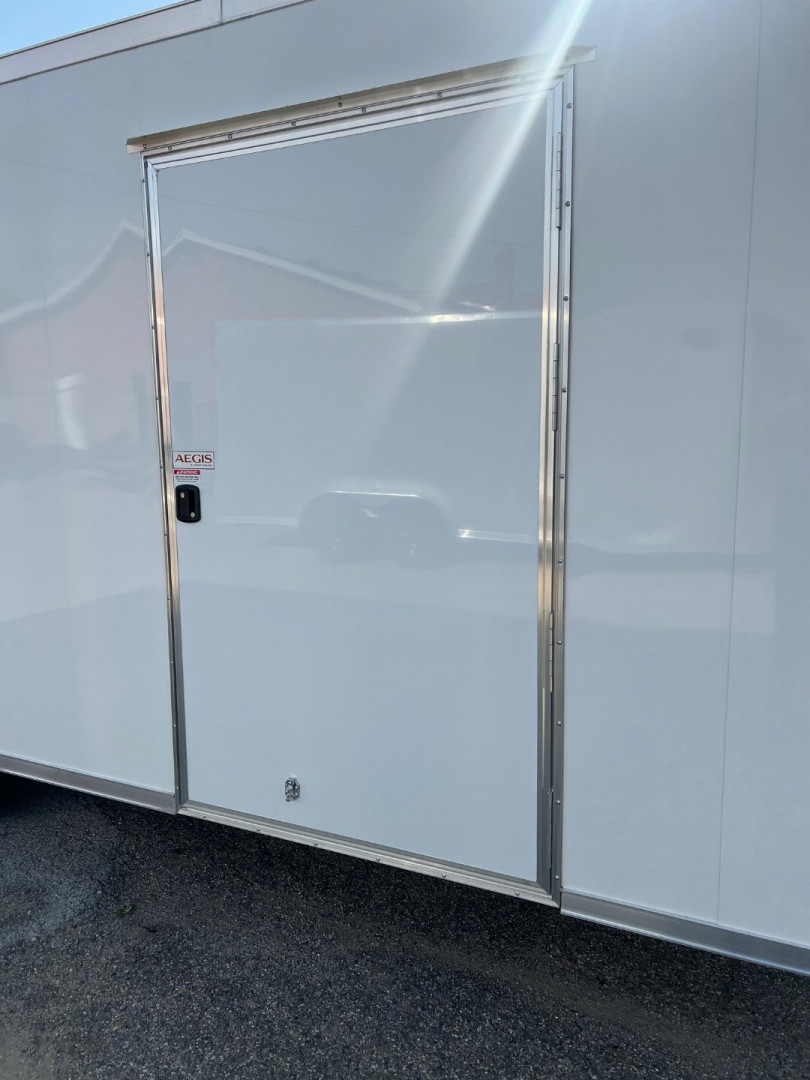 New 2025 Cross 8.5 x 20 Enclosed Car Hauler with Ramp 10K GVW with 7ft interior - SCREWLESS