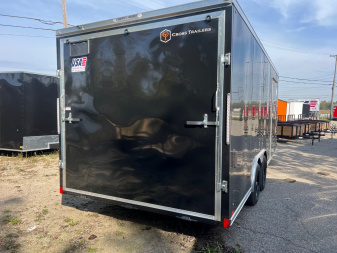 New 2025 Cross 8.5 x 20 Enclosed Car Hauler with Ramp 10K GVW with 7ft interior - SCREWLESS