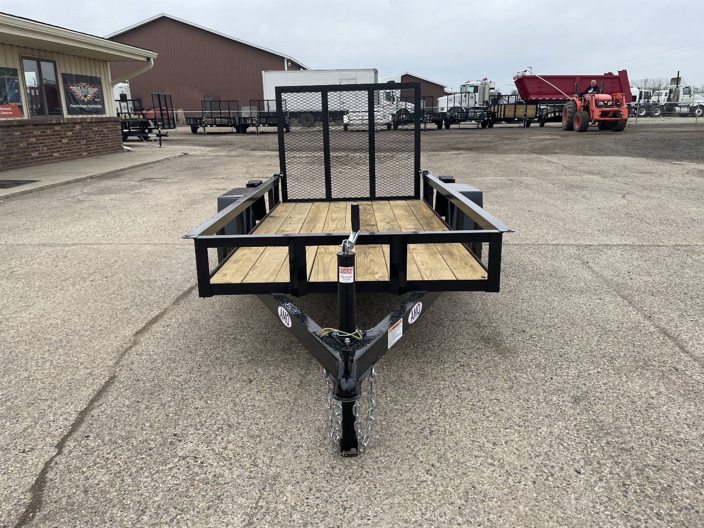 New 2024 AMO 4X8 2k Landscape Trailer