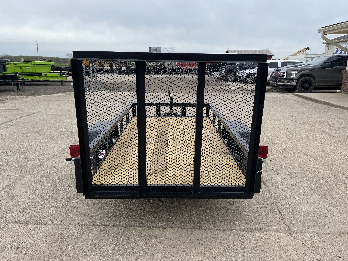 New 2024 AMO 4X8 2k Landscape Trailer