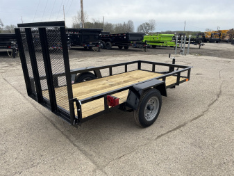 New 2024 AMO 4X8 2k Landscape Trailer
