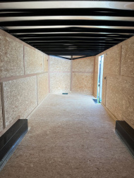 New 2025 US Cargo 8.5 x 28 Enclosed Car Hauler with Ramp 10K GVW with 7ft interior - SCREWLESS