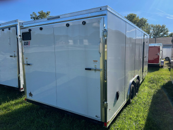 New 2024 US Cargo 8.5 x 20 Enclosed Car Hauler with Ramp 10K GVW