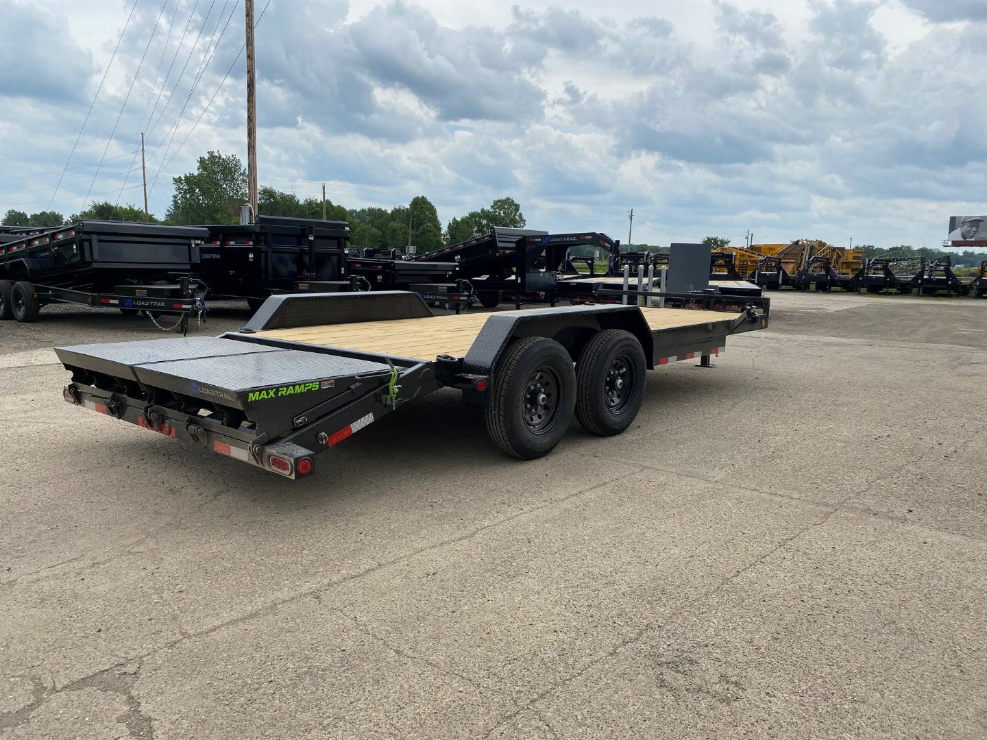 New 2025 LOAD TRAIL 83X20 14k w/Max Ramps Equipment Trailer for sale in ...