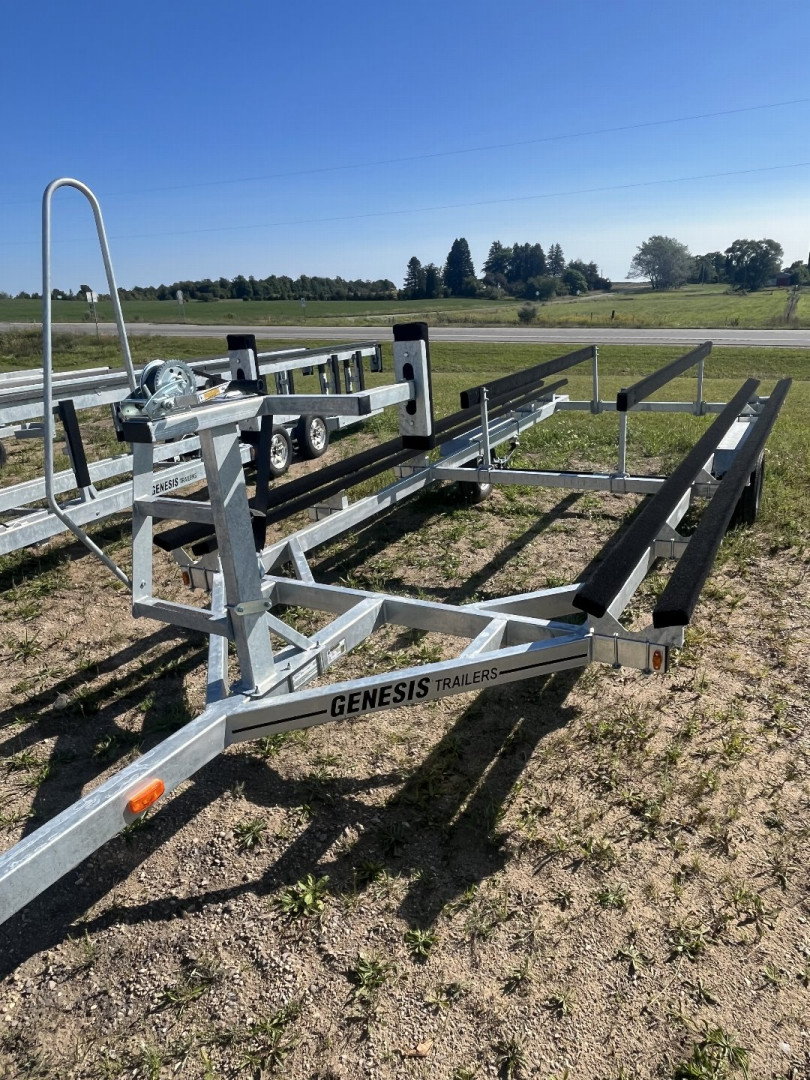 New 2024 Genesis Trailers 20' PONTOON TANDEM AXLE FLOAT ON Trailer