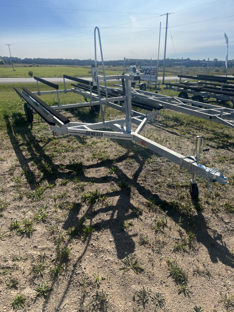 New 2024 Genesis Trailers 20' PONTOON TANDEM AXLE FLOAT ON Trailer