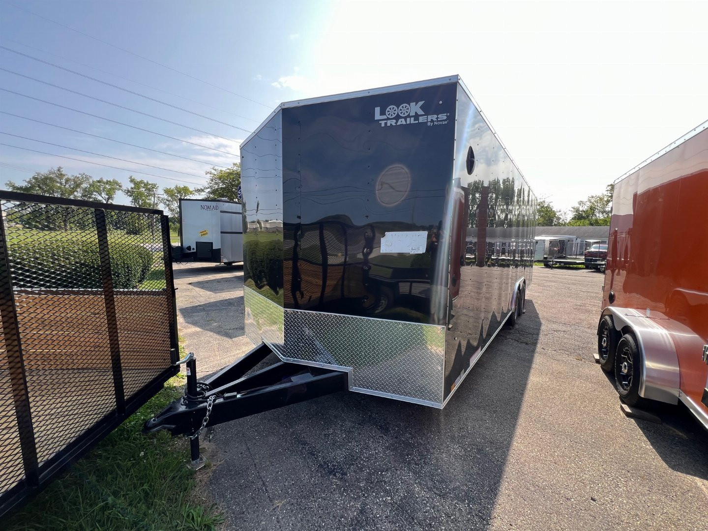 New 2024 8.5 x 24 - 10K GVW FORMULA Enclosed Car Hauler Trailer 7ft Interior
