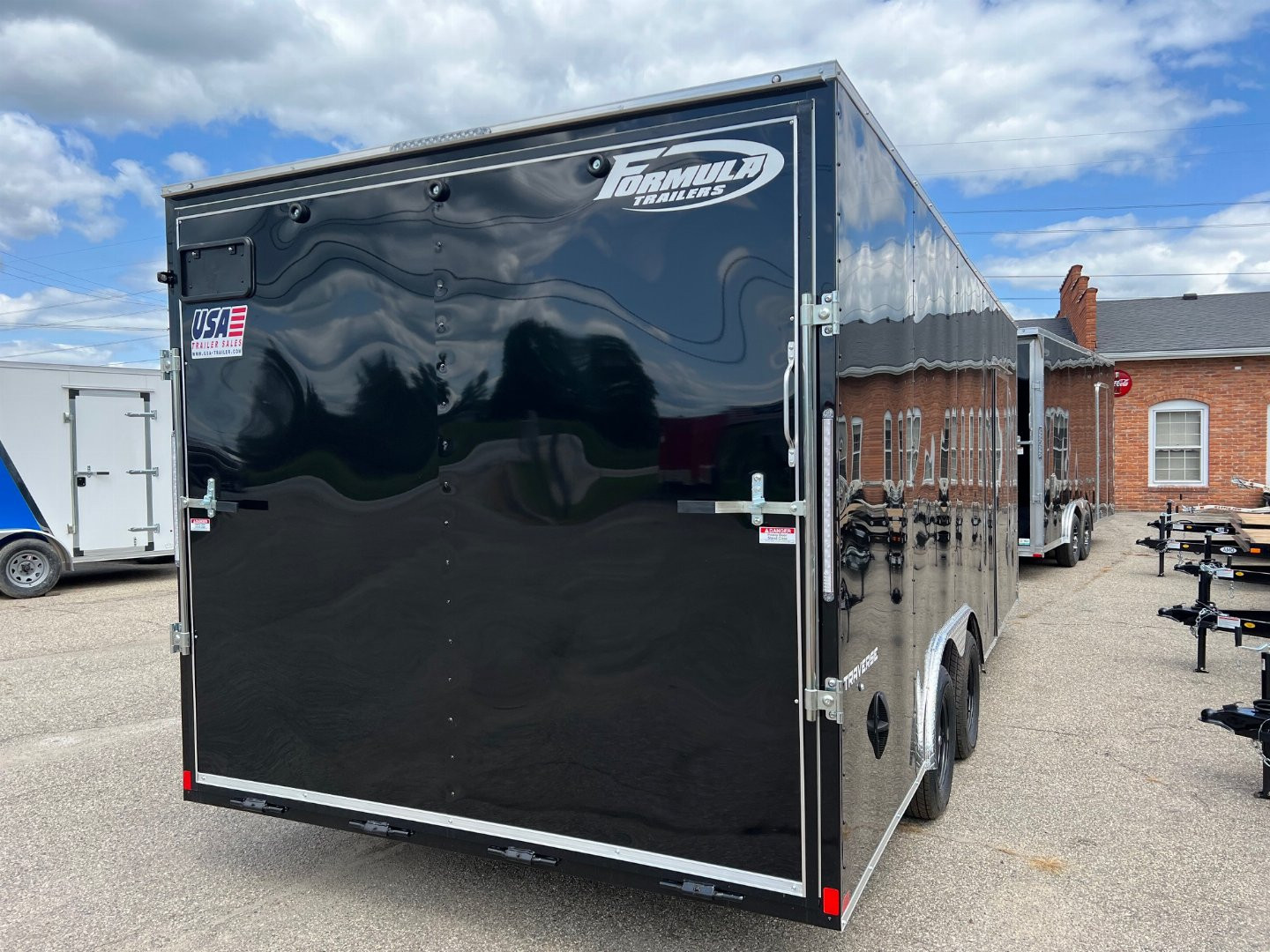 New 2024 8.5 x 20 - 7K GVW FORMULA Car Hauler Trailer